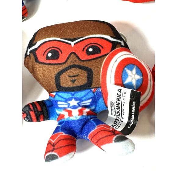 2024 McDonald's Captain America Brave New World Plush HAPPY MEAL Lot Of 11 Toys - Picture 12 of 13